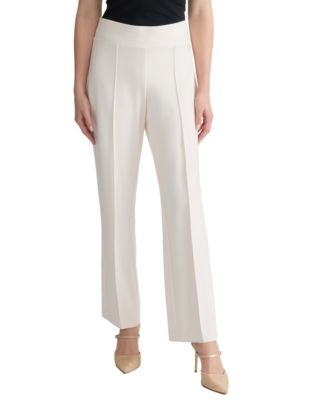 Jones New York Women's Mid-Rise Pull-On Pintuck Trouser