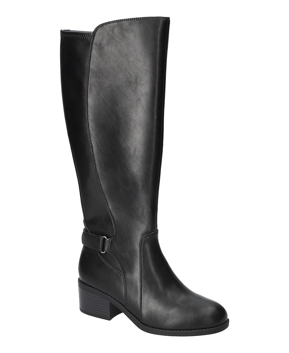 Easy Street Women's Hartley Plus Block Heel Tall Boots