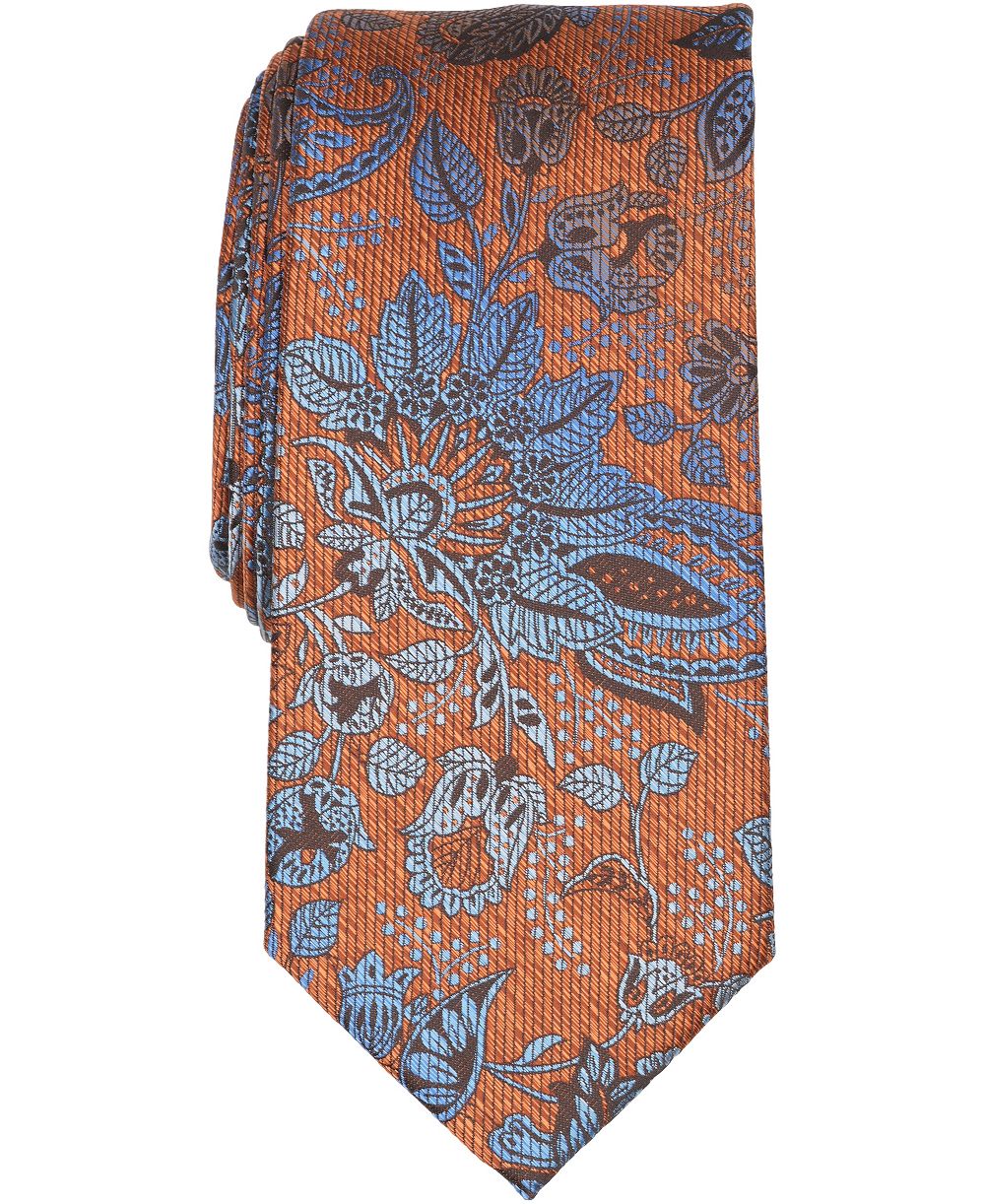 Perry Ellis мужской классический галстук Deason с пейсли
