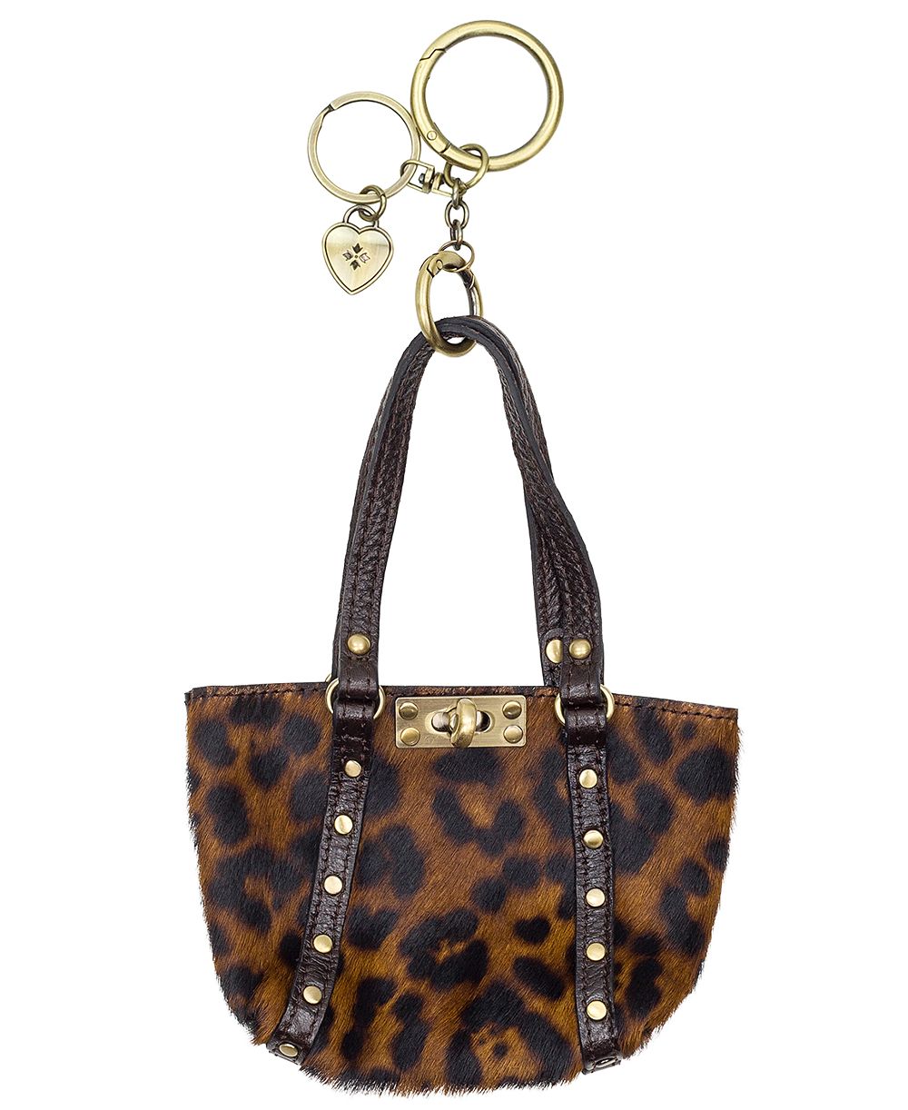 Patricia Nash Micro Benvenuto Leopard Bag Charm