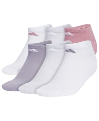adidas Women's No-Show Cushioned Socks, 6-Pack