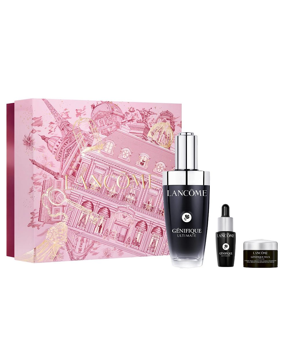 Набор средств по уходу за кожей Lancôme 3-Piece Génifique Ultimate Recovery Face Serum & Eye Cream