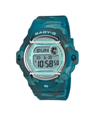 Женские цифровые часы G-Shock Baby-G Blue Resin 42.6mm