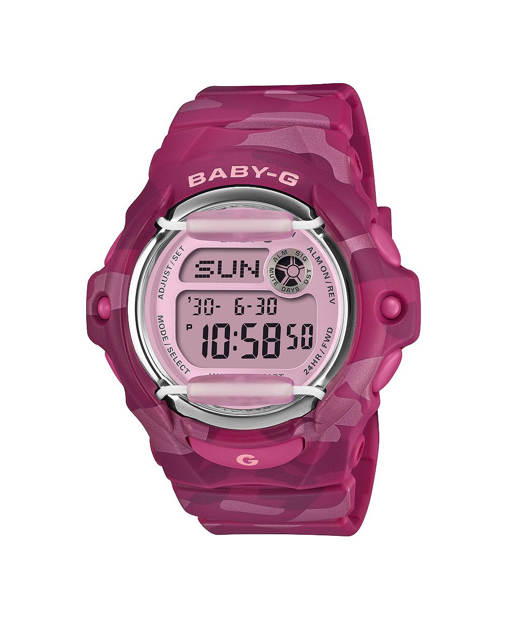 Часы G-Shock Baby-G Women's Pink Resin Digital 42.6mm