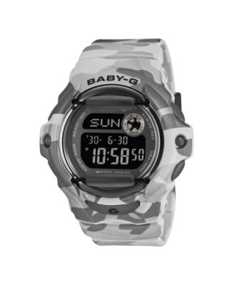 G-Shock Baby-G Women's Digital Gray Resin Digital Watch 42.6mm