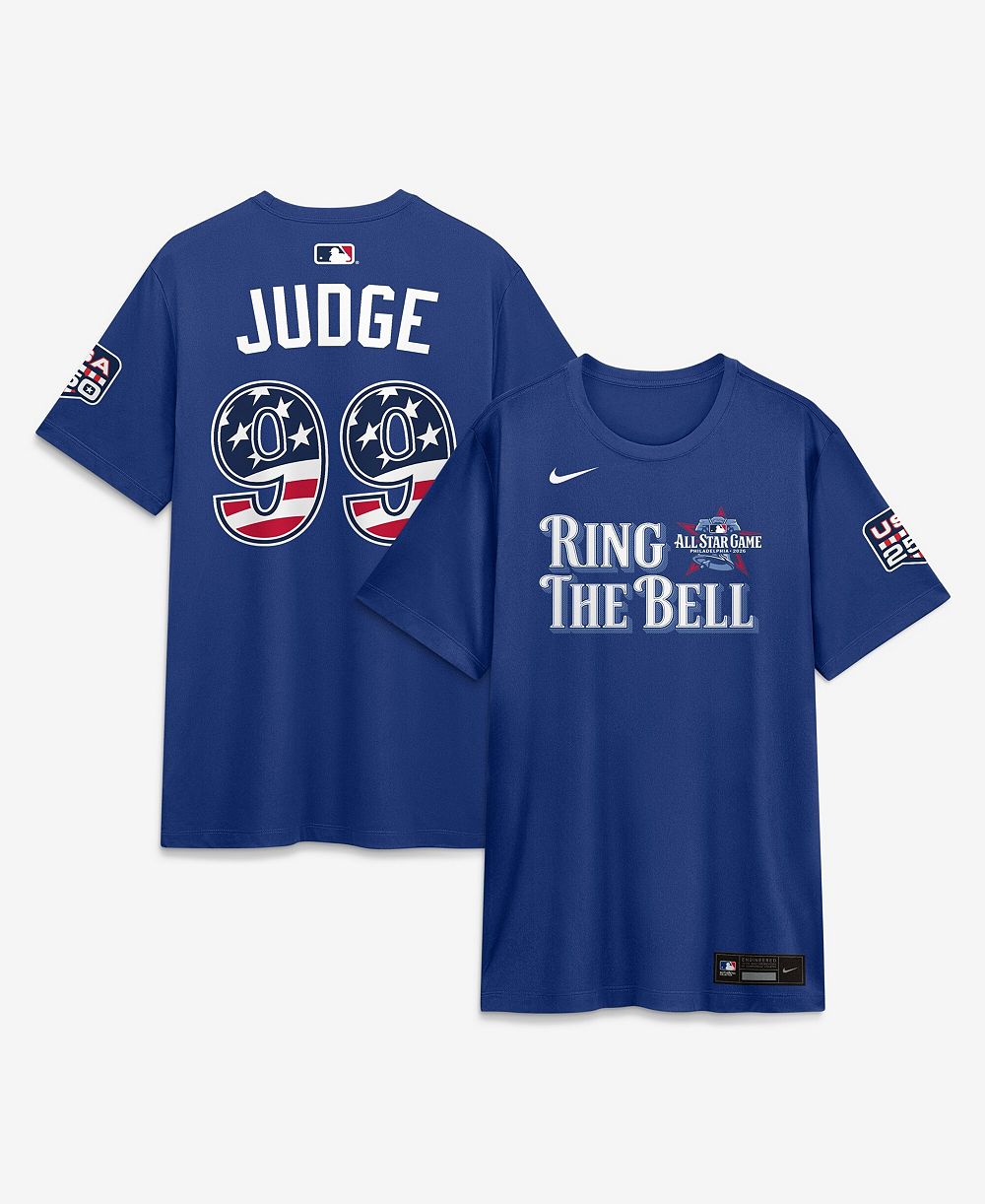 Nike Мужская футболка Nike 2026 All-Star Game American League Aaron Judge Rush Blue