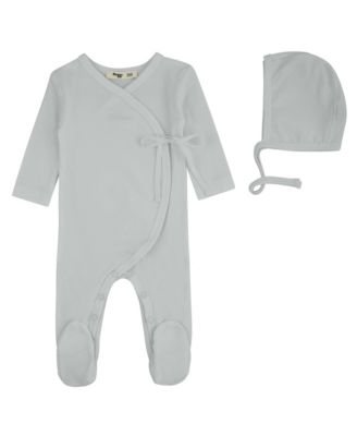 NoggiWear детский комбинезон Lil Love с вышивкой и чепчик