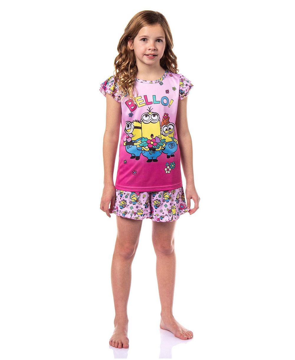 Despicable Me Детский пижамный комплект Flower Bello Minions Sleep Shorts