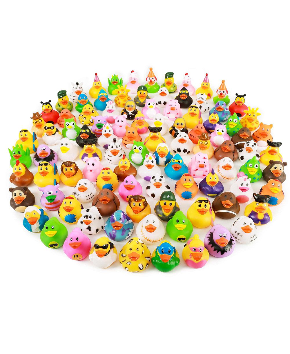 Игрушка для ванны GNUADZ Character Ducks 100-Piece, Ages 3+