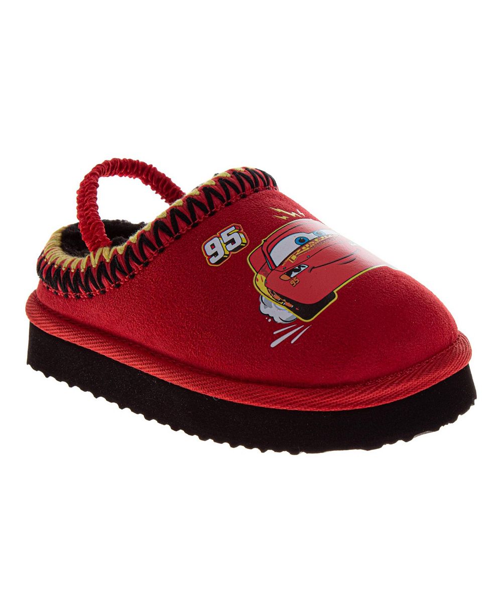 Тапочки Disney Toddler Boy's Cars Lightning, мягкая и удобная обувь