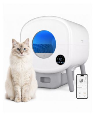Cumrige Smart Self-Cleaning Cat Litter Box with App Control