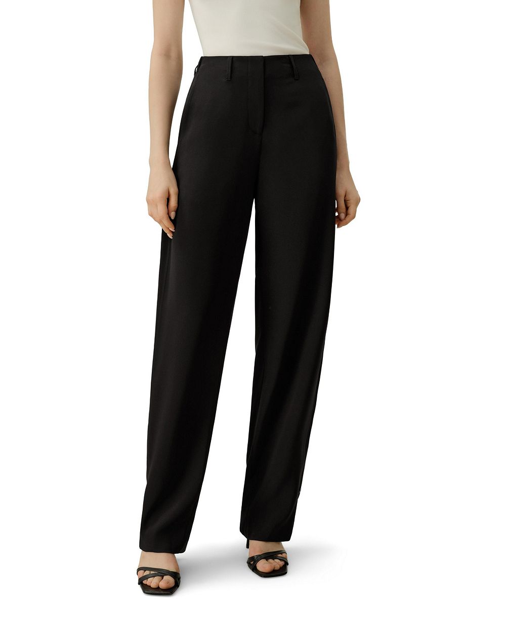 Женские брюки LILYSILK Curved Seam Silk Crepe