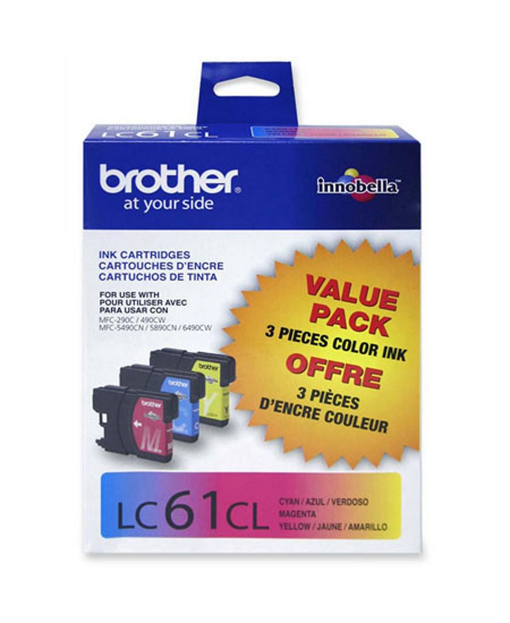Brother картриджи для чернил LC613PKS, упаковка 3 шт, для принтеров DCP и MFC