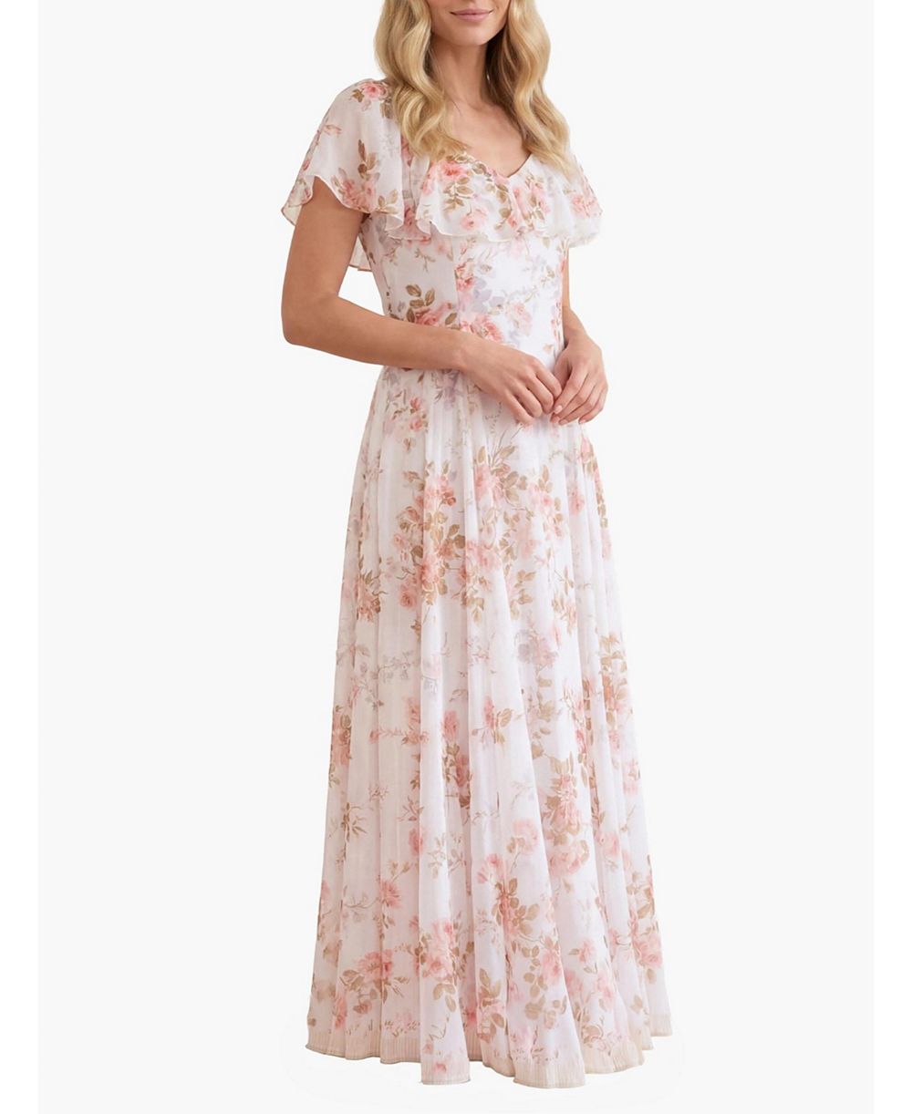 Needle & Thread Женское летнее платье Georgette Ankle Gown, Summer's Rose