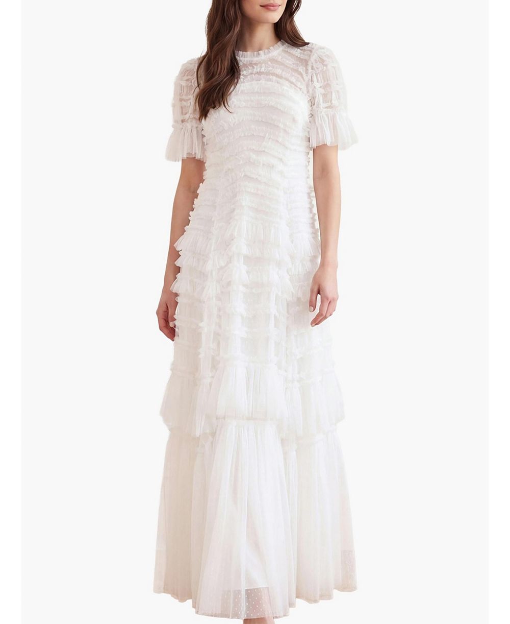 Needle & Thread Women's Valentine Ruffle Maxi Gown