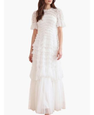 Needle & Thread Women's Valentine Ruffle Maxi Gown