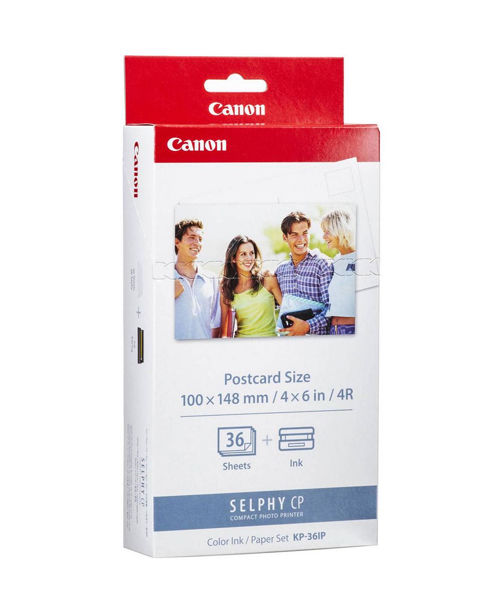 Canon KP-36IP набор глянцевой цветной фотобумаги и чернил 4x6 для принтеров CP