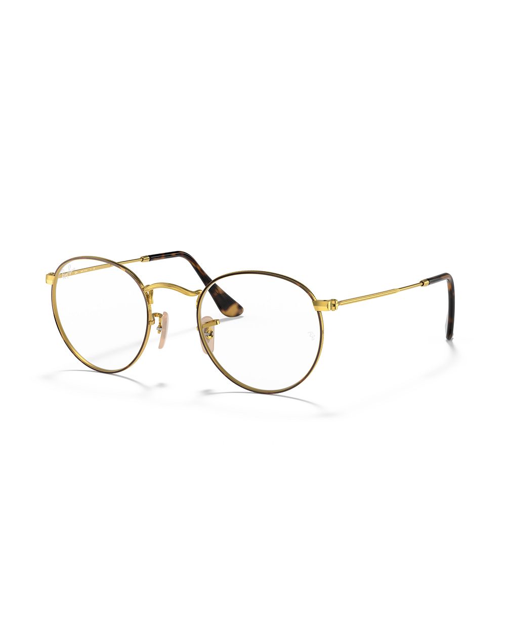 Очки Ray-Ban круглые металлические, RB3447V