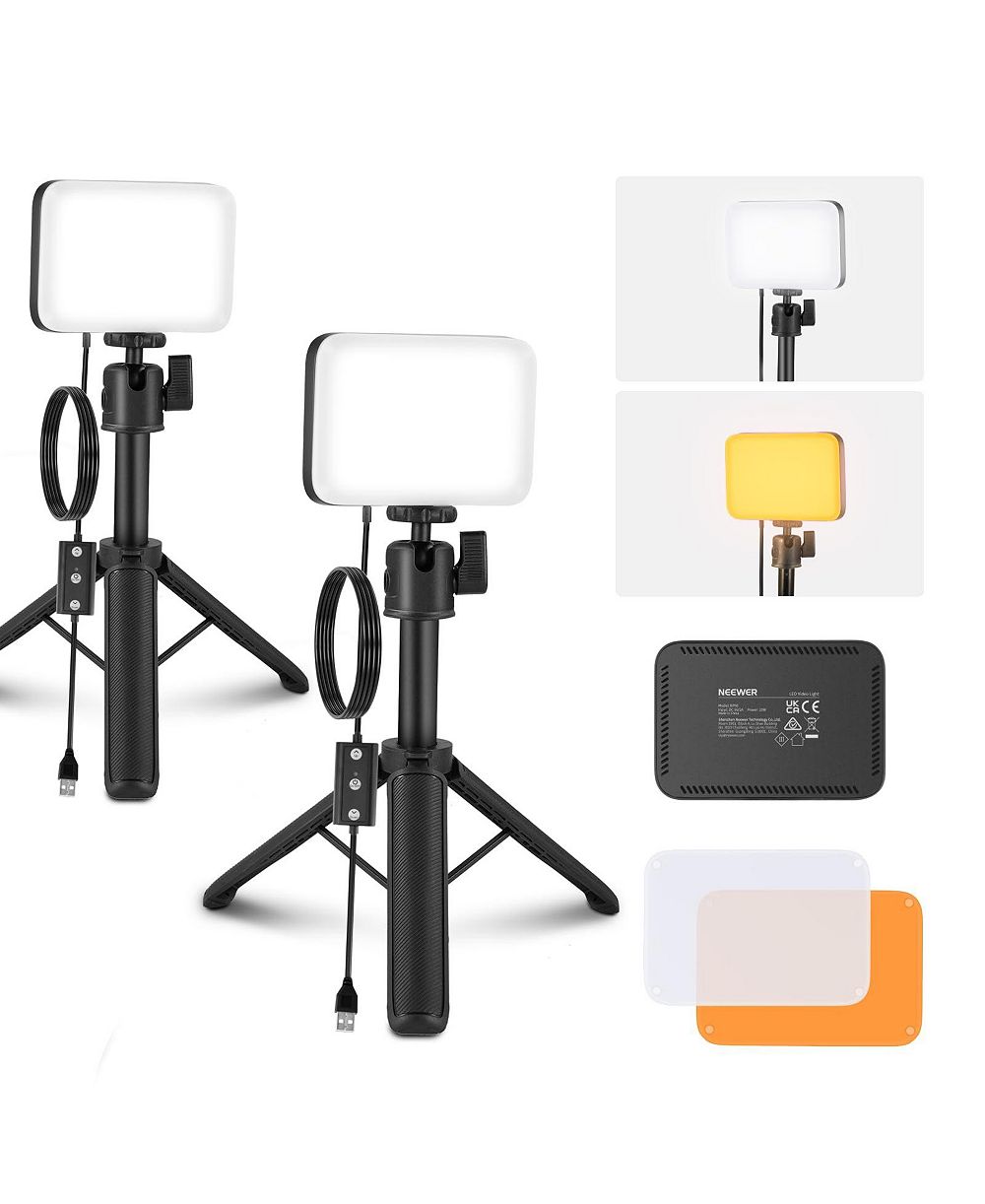 Neewer Basics BP66 2 Pack LED Video Panel Light