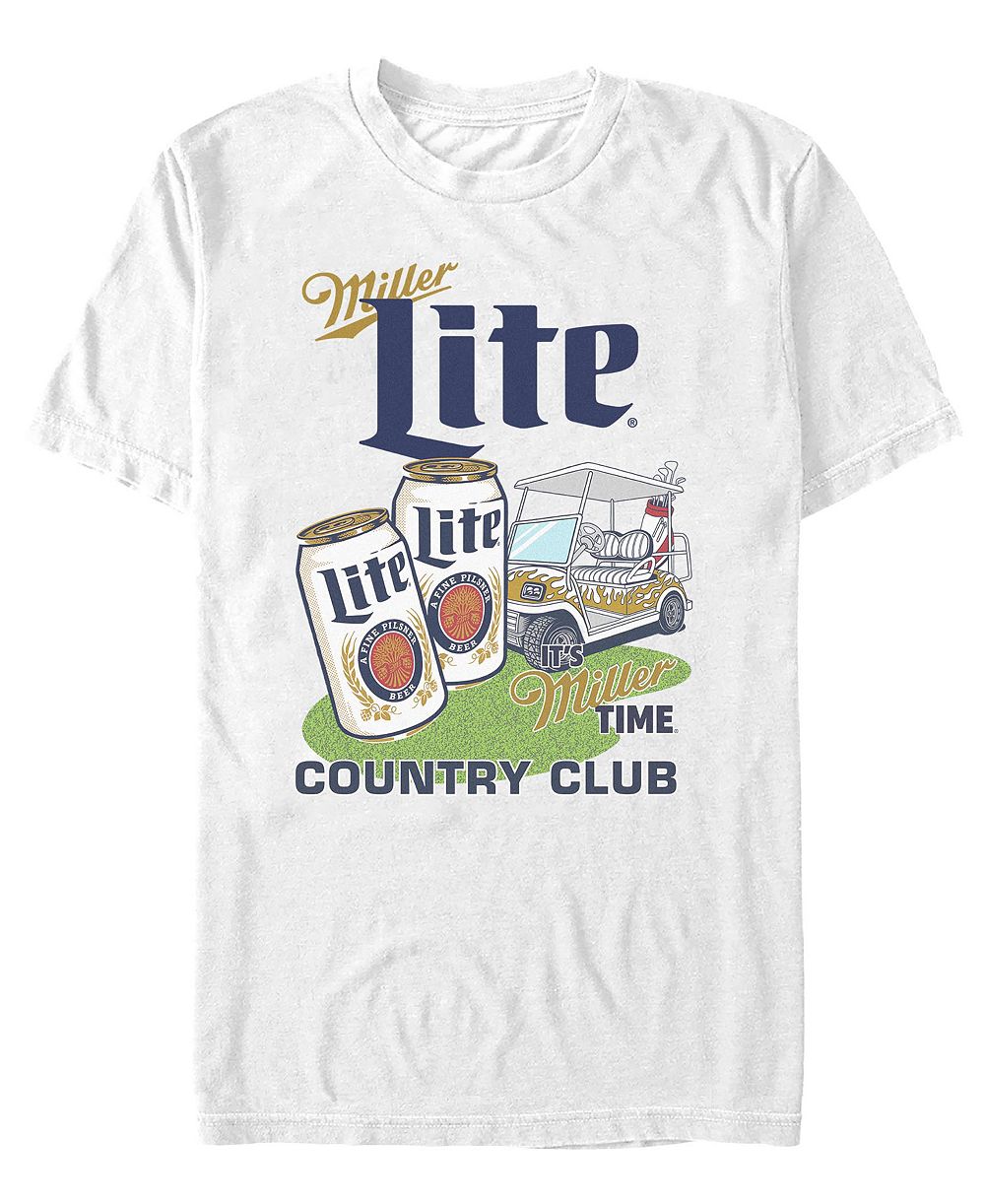 Fifth Sun Men's Miller Lite Golf Pinup T-Shirt