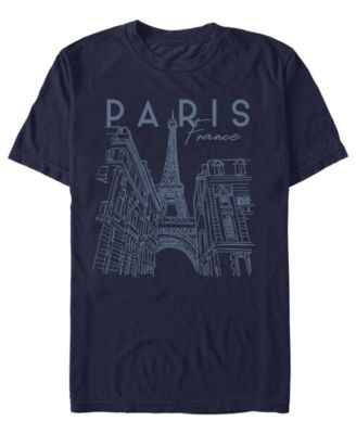 Fifth Sun Men's Paris City Sketchy T-Shirt