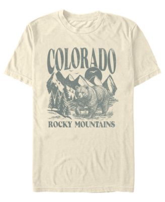 Fifth Sun Men's Generic Rocky Mtns Bear T-Shirt