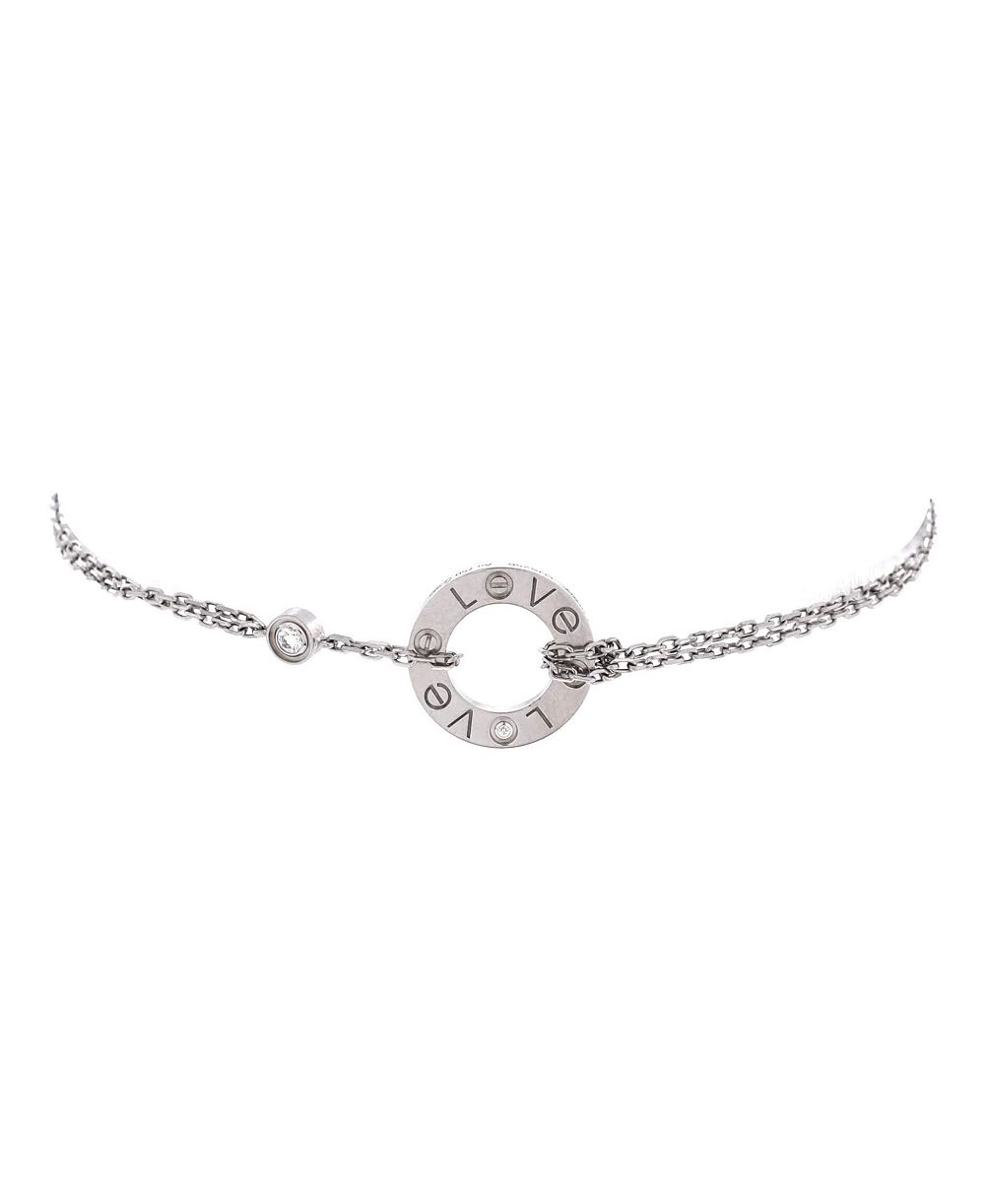 Браслет Pre-Owned Cartier 2 Diamonds Love