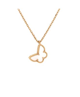 Подвеска-ожерелье Van Cleef & Arpels Sweet Alhambra Butterfly (б/у)