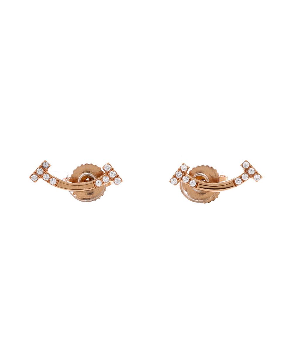 Серьги-гвоздики Tiffany & Co T Smile