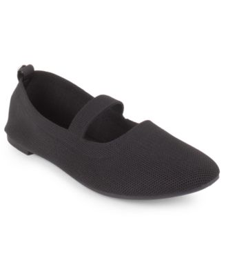 Tahari Women's Ambrosia Slip-On Mary Jane Flats