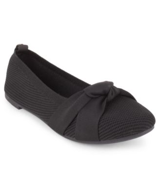 Tahari Women's Lorient Knit Slip-On Flats