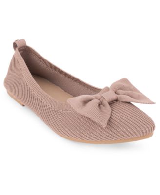 Tahari Women's Monaghan Knit Slip-On Flats