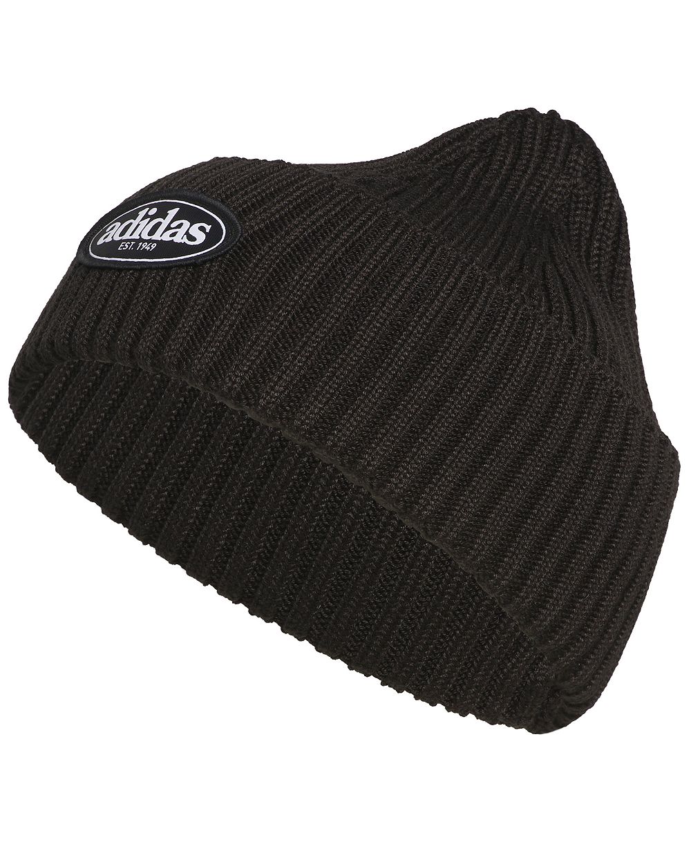 adidas Men's Stretch Fit Ribbed Roam Beanie