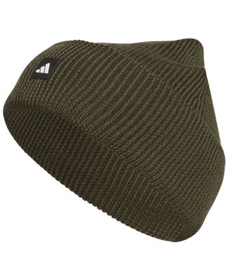 adidas Men's Ribbed-Knit Tall Cuff Beanie