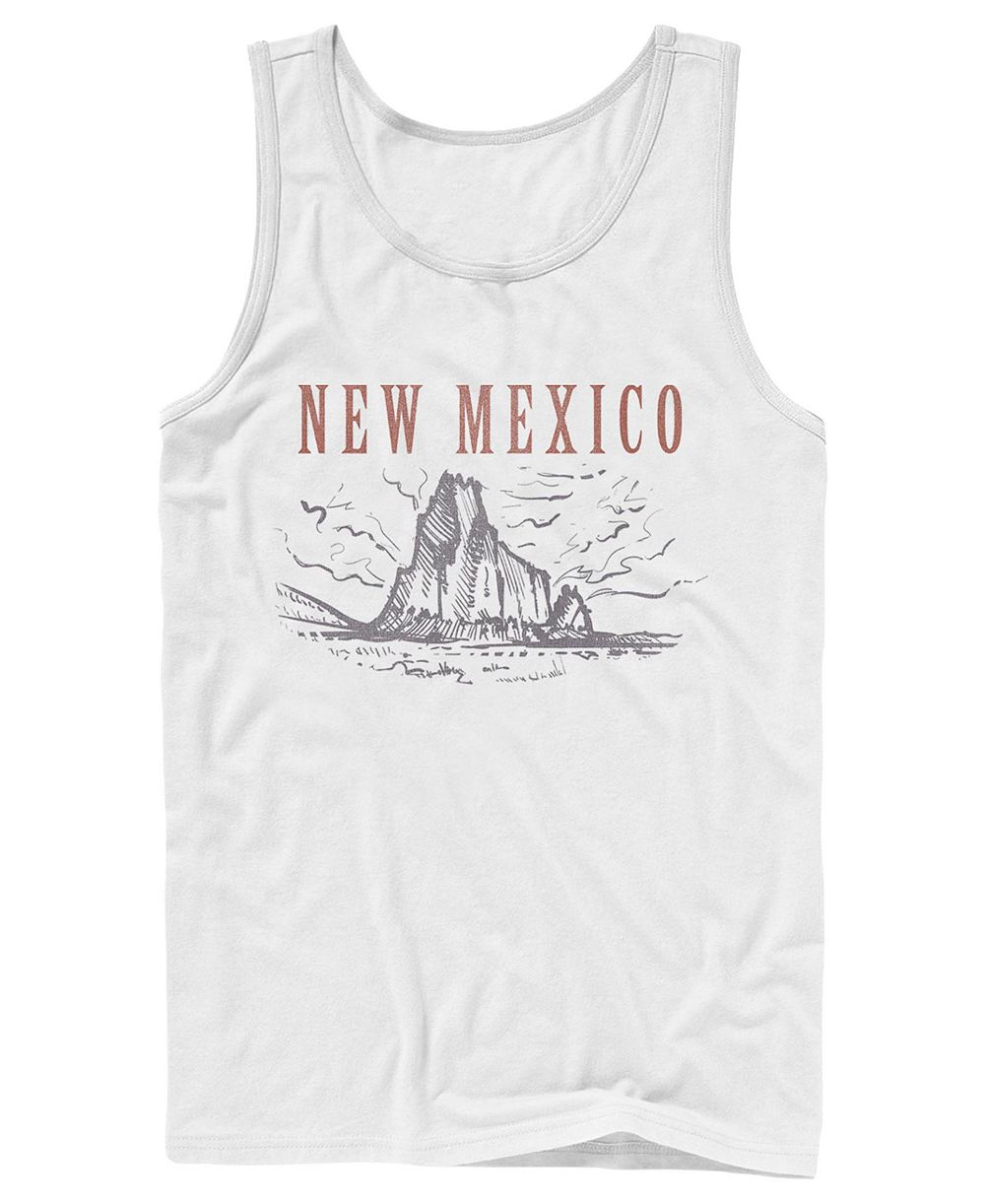 Fifth Sun Men's New Mexico Desert Mesa Graphic Tank Top