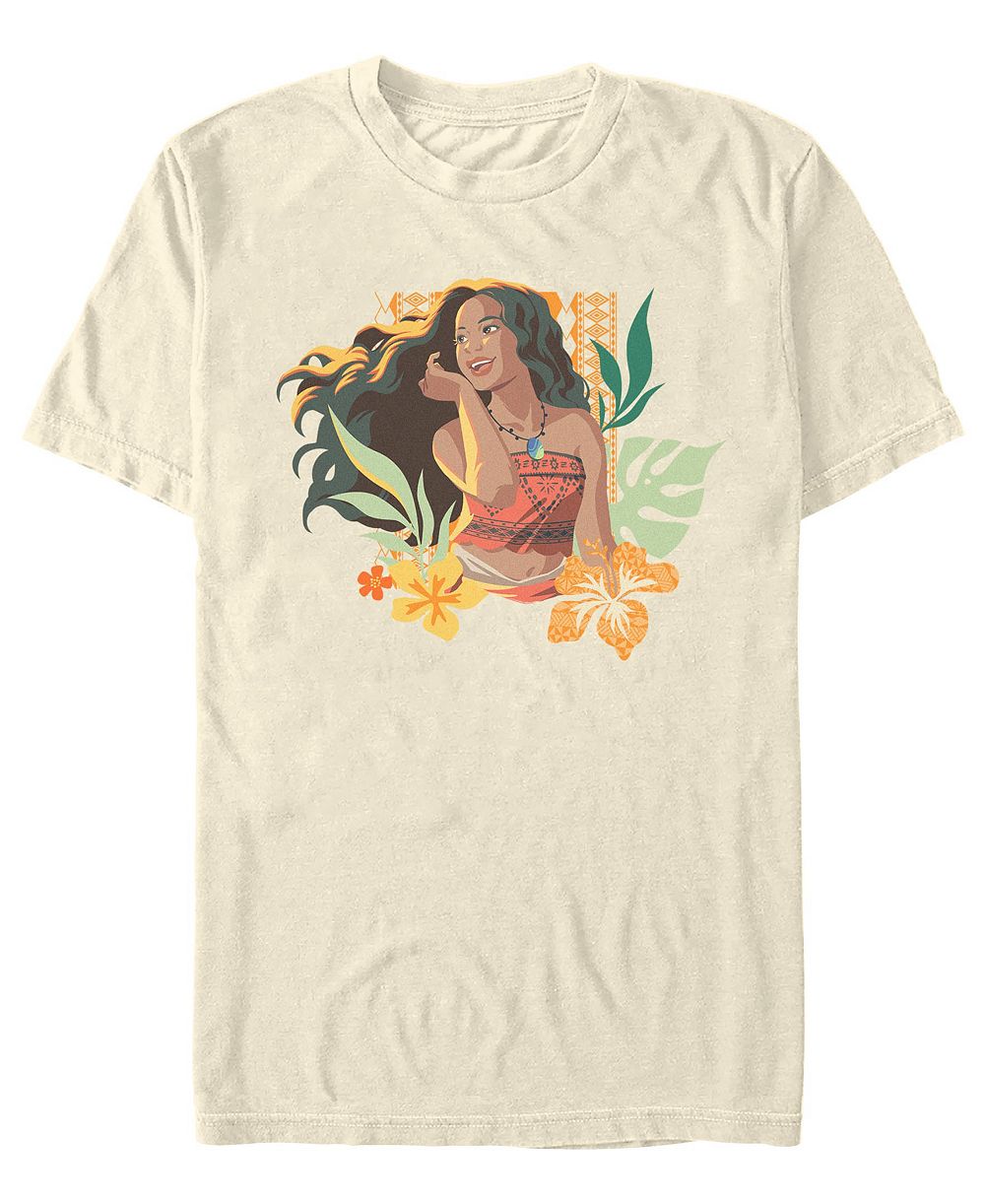 Мужская футболка Fifth Sun с принтом Moana Live Action Happy Moana