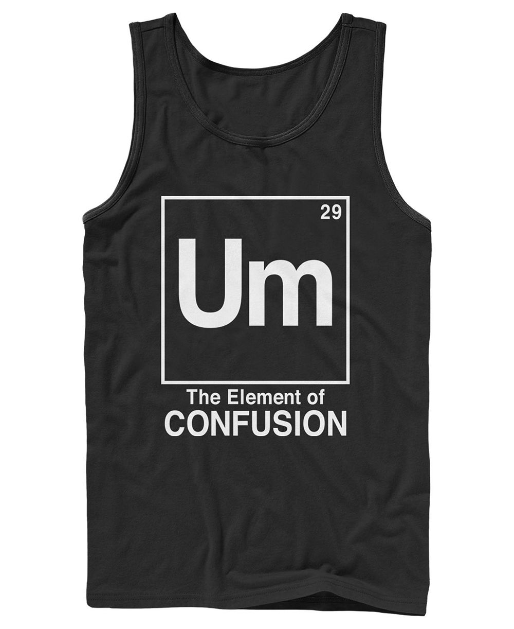 Fifth Sun Мужской графический майка-топ Element of Confusion