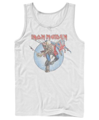 Fifth Sun Мужская майка Iron Maiden Trooper Eddie Distressed Graphic