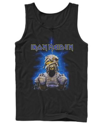 Fifth Sun Мужская майка Iron Maiden Mummy Eddie Lightning Graphic