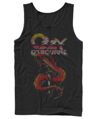 Fifth Sun Men's Ozzy Osbourne Vintage Snake and Dagger Graphic Tank Top