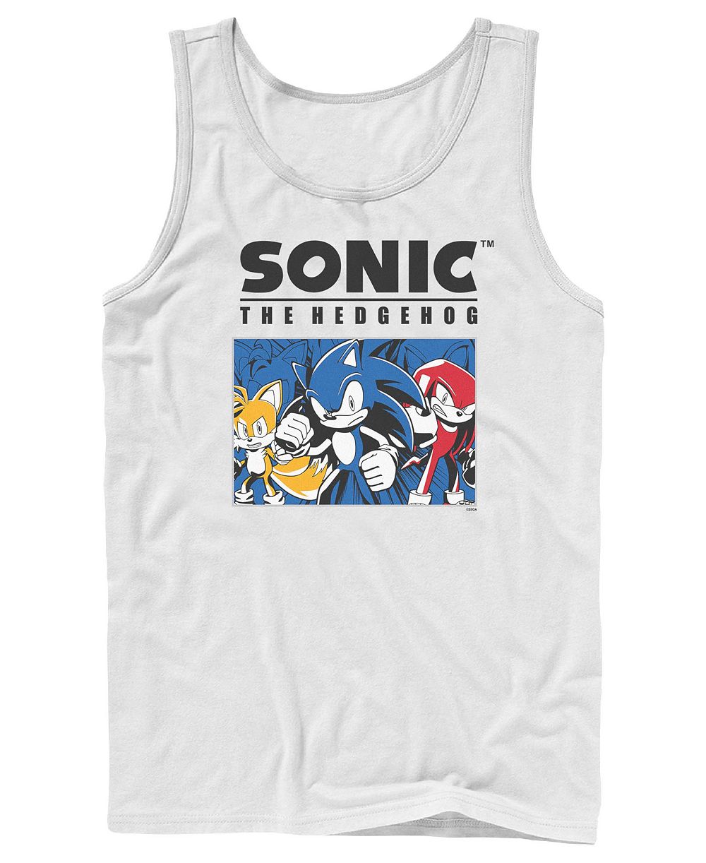 Мужская майка Fifth Sun с принтом Sonic the Hedgehog Team Sonic