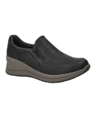 Easy Street Women's Nita Slip-Resistant Wedge Sneakers