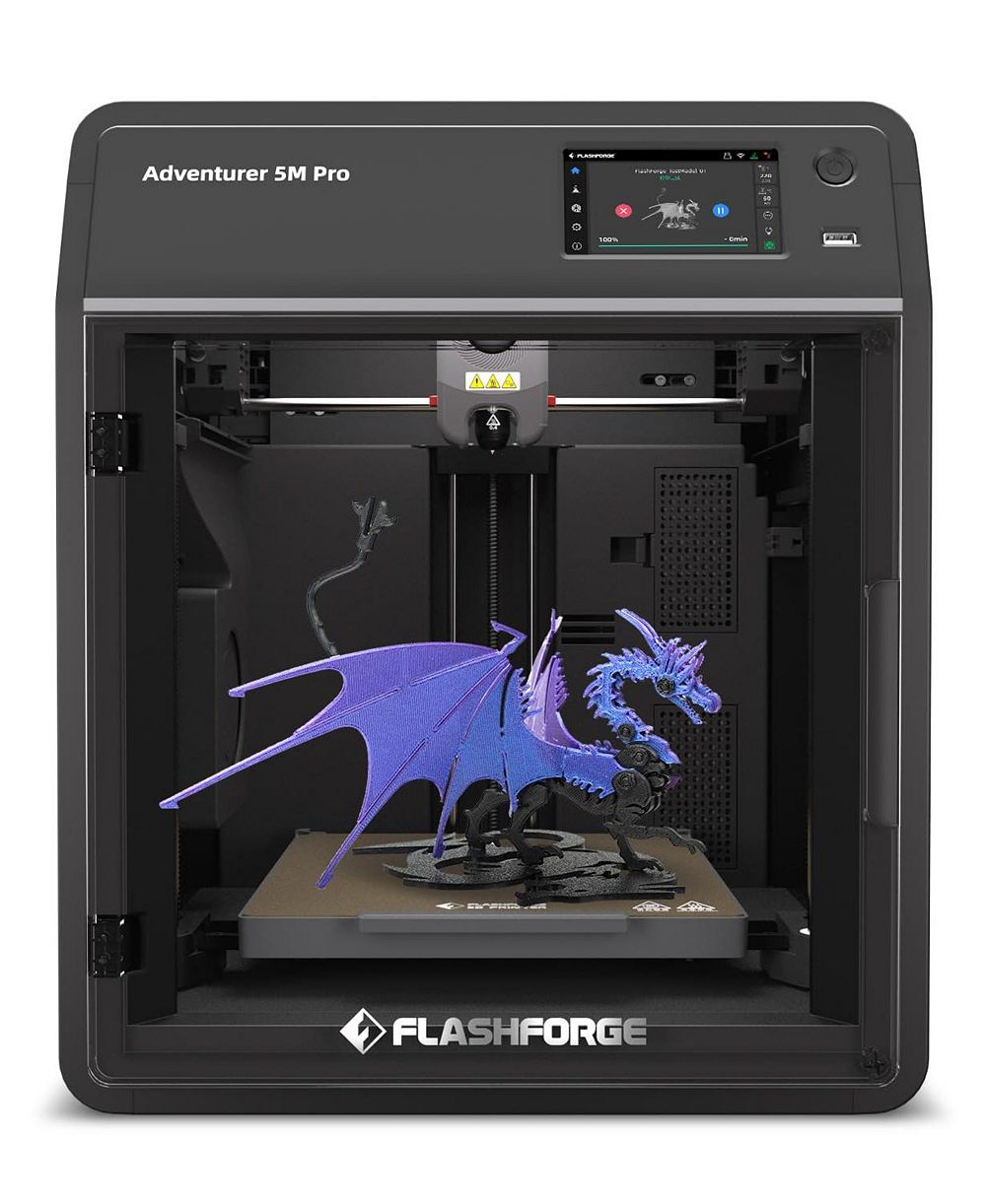 3D-принтер FLASHFORGE CoreXY, 600 mm/s, 220×220×220mm
