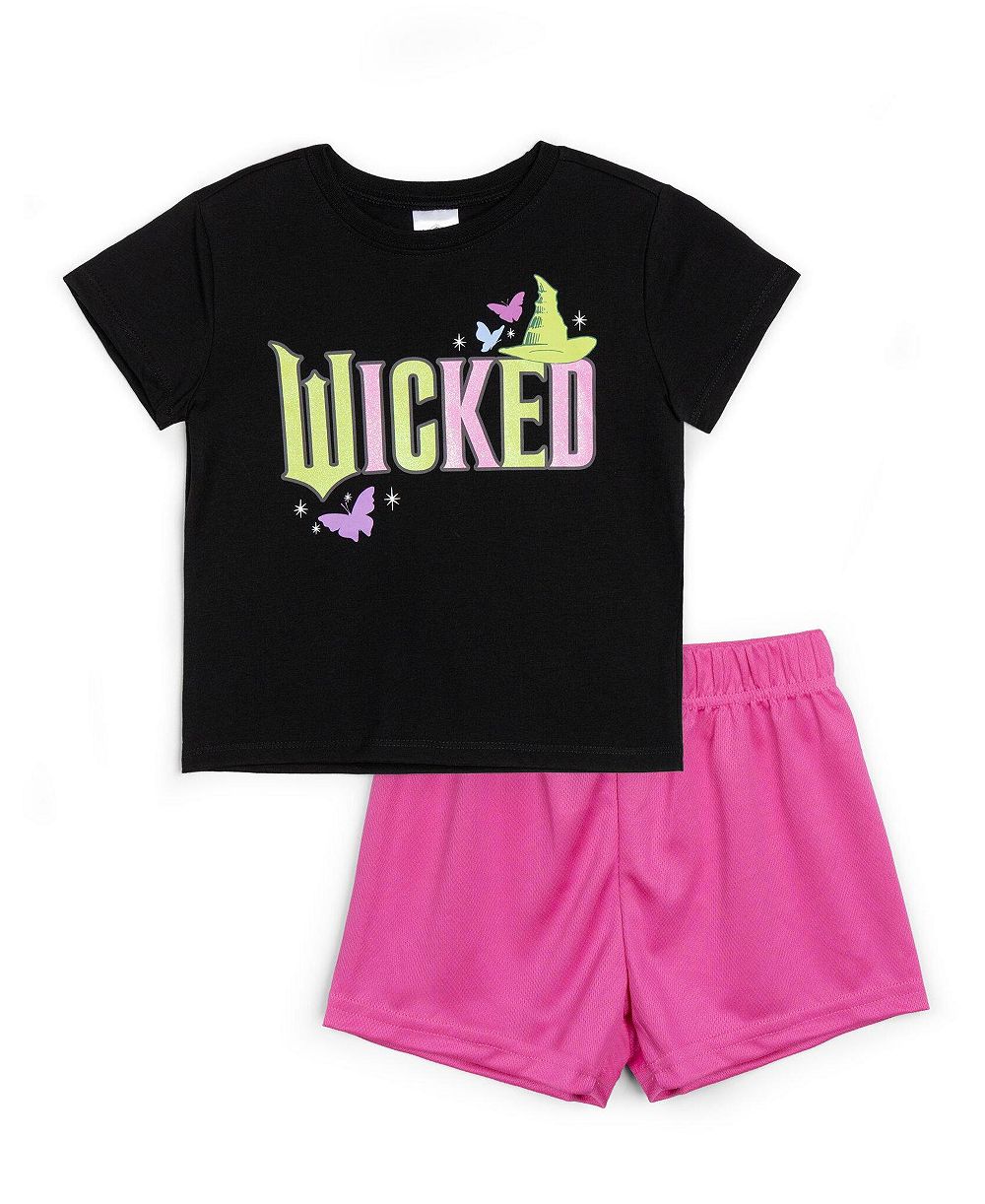 Детский спортивный комплект Wicked Girls' (5-16) 2-Piece T-Shirt and Shorts Set
