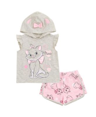 Детский костюм для косплея The Aristocats Marie (5-16) комплект из топа с капюшоном и шорт