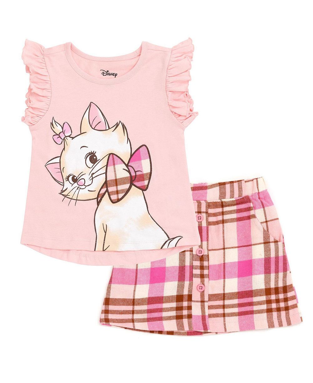 Комплект из футболки и юбки The Aristocats Marie для девочек