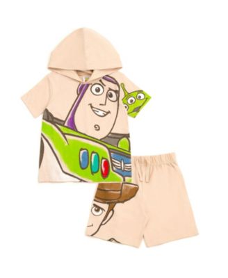 Костюм Toy Story для малышей (2T-5T) с капюшоном и шортами, 2-Piece Hooded Tee and Shorts Set