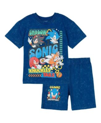 Sonic the Hedgehog комплект из футболки и шорт для малышей (2T-4T)