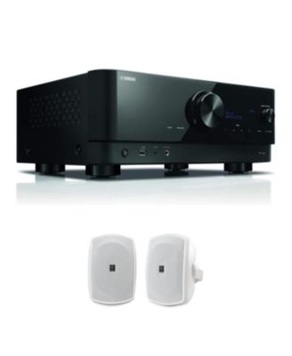 Yamaha RX-V6A 7.2-Channel AV Receiver with Outdoor Speakers