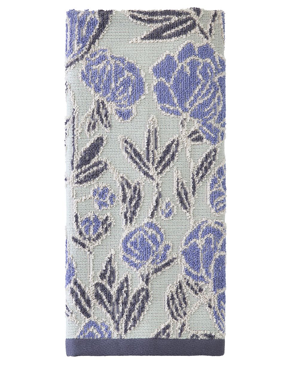SKL Home Gianna Floral Jacquard Hand Towel, 20" x 30"